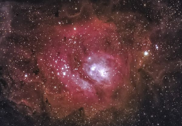 М 8-туманность  Лагуна( 01-02.07.2019г) - астрофотография
