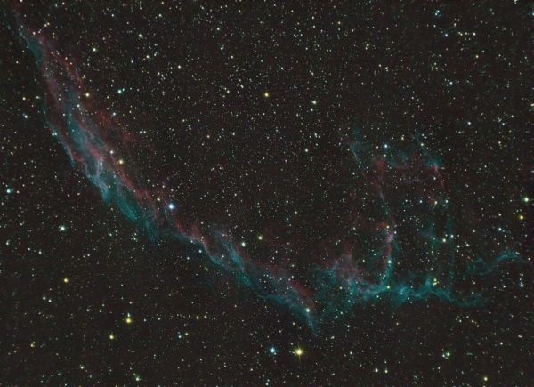 NGC 6992  - Туманность Вуаль - астрофотография