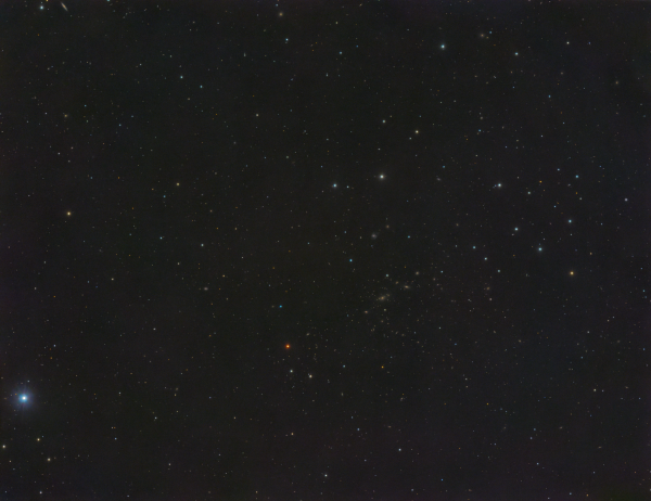 Скопление галактик в Гончих Псах Abell 1831 - астрофотография
