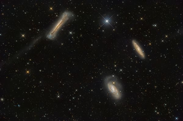M65 M66 NGC3628 - The Leo Triplet - Astrophotography