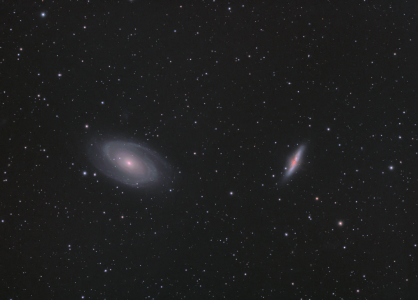 М81, 82 - астрофотография