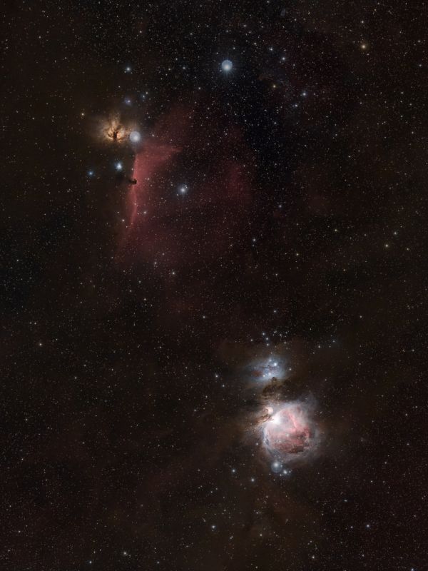 Orion Nebulae Complex - астрофотография