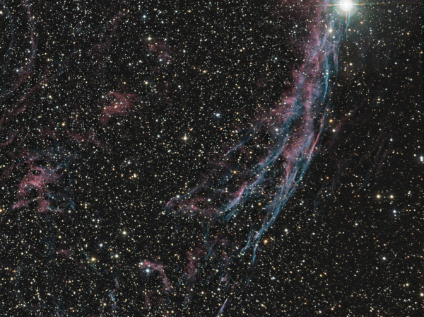 NGC6960/Veil (SNR) uhc-srgb - астрофотография