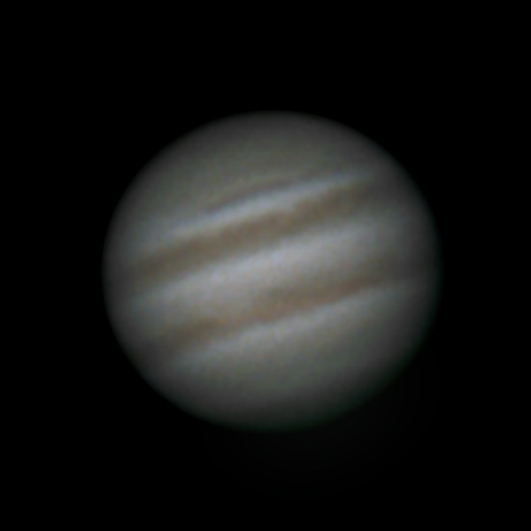 Юпитер вечером 17.01.2026 - Astrophotography