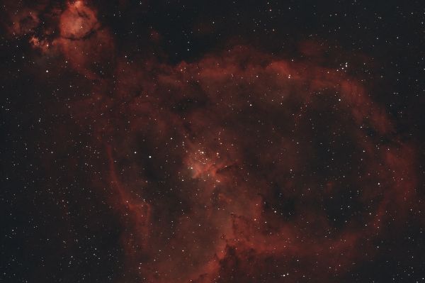 IC1805 - астрофотография