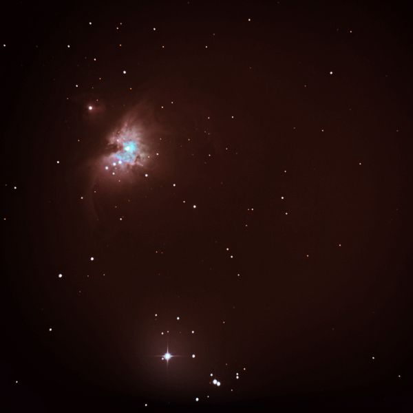 M42 (Большая туманность Ориона) - астрофотография