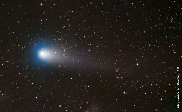 Комета 21P Giacobini-Zinner в фильтрах LRGB 2018/08/17 - астрофотография