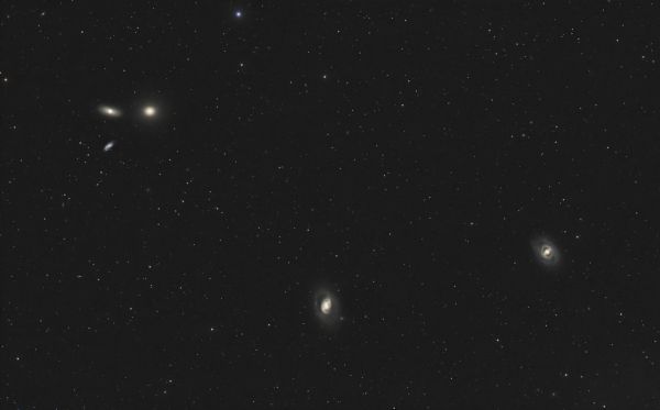 M96 и тусклятина - астрофотография