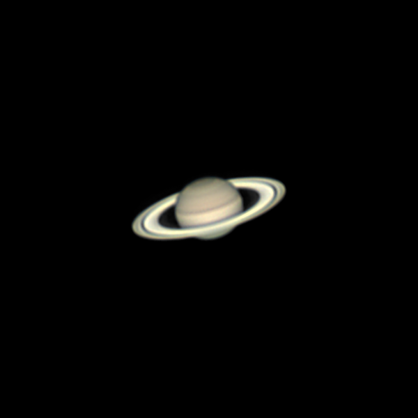 Сатурн в противостоянии 02.08.2021 - астрофотография