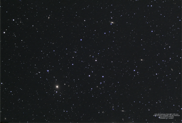 Near Markaryan chain (NGC 4452) - астрофотография