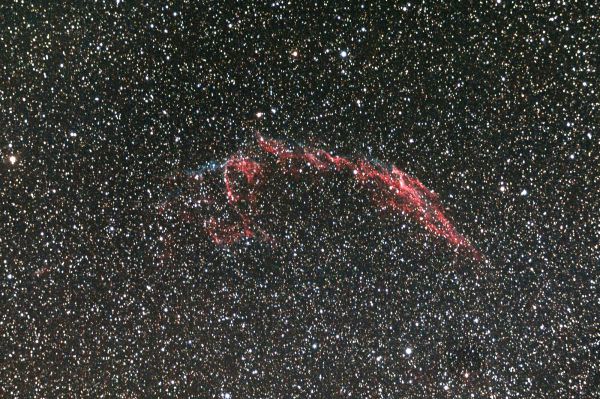 Рыбачья сеть или Щука NGC 6992 - астрофотография
