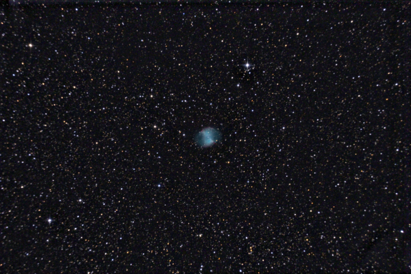 Планетарная туманность Гантель М27. 07.11.2020 - астрофотография