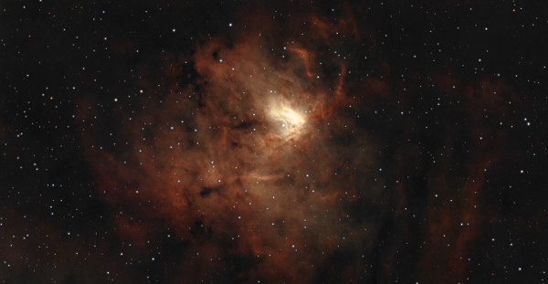 Fossil Footprint Nebula - NGC 1491 - Astrophotography