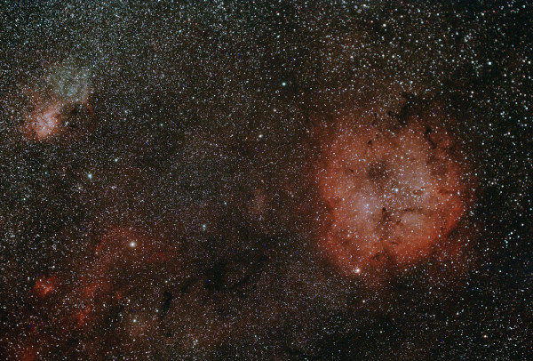 IC 1396 Elephant's Trunk, SH2-132 Lion, Bernard 174 - Astrophotography