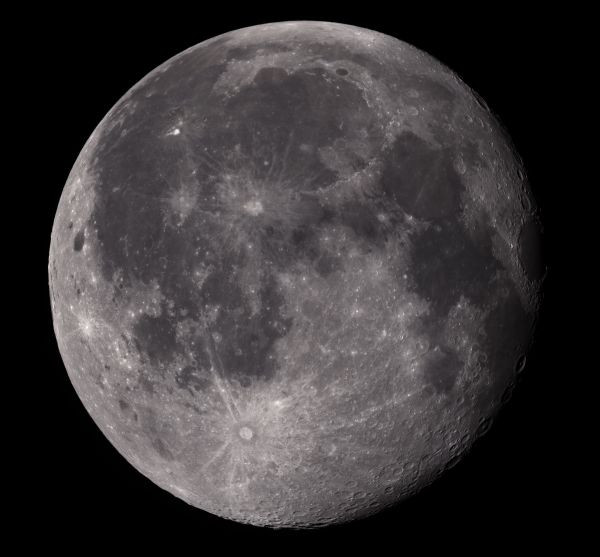Moon via HyperStar14 - Astrophotography
