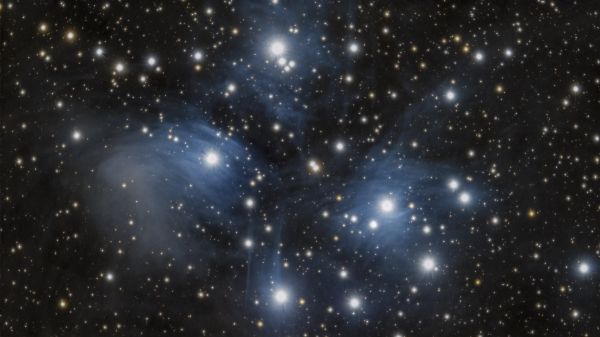 M45 Pleiades - астрофотография