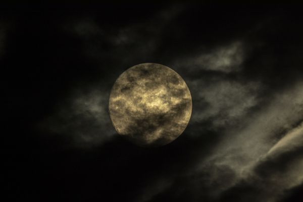 Луна 11.08.2022 - астрофотография