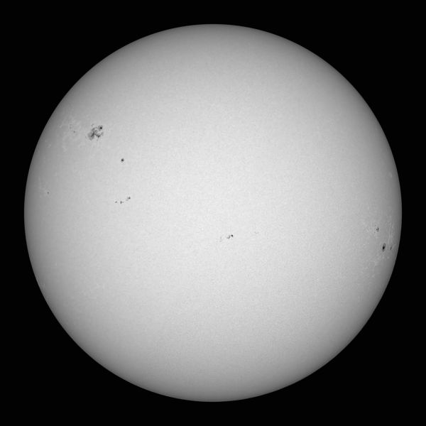 Солнце 27.05.24 18.08 (GMT+5) - астрофотография