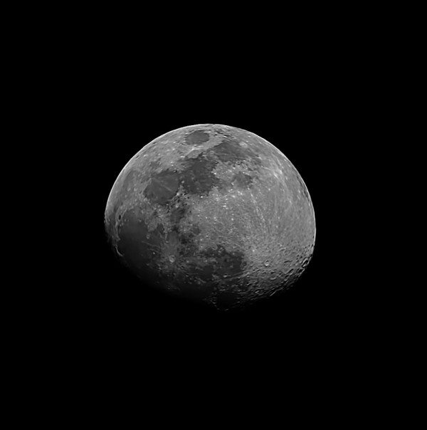 Waxing Gibbous Moon - Astrophotography