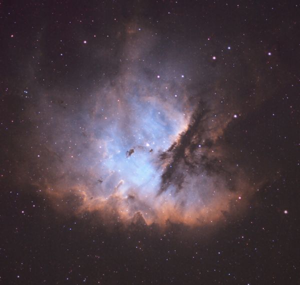 Пакман NGC281 - астрофотография