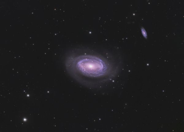 NGC 4725, NGC 4712 - Astrophotography
