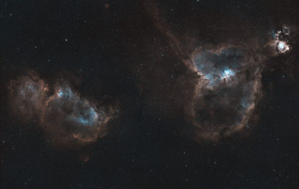 IC 1805/1848 - Astrophotography