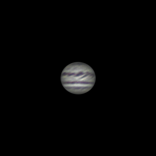 Юпитер, де-ротация.  - астрофотография