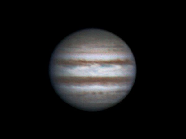 Rotation of Jupiter, 8 april 2014, 22:21-22:34 - астрофотография