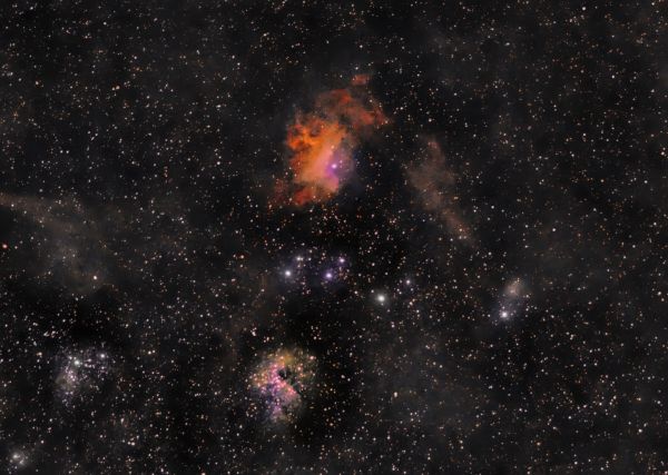 Flaming Star Nebula - Astrophotography