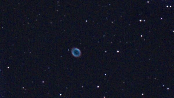 Планетарная туманность М57 «Кольцо» в созвездии Лиры.  - астрофотография