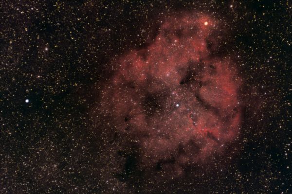 Туманность IC 1396 в Цефее - астрофотография