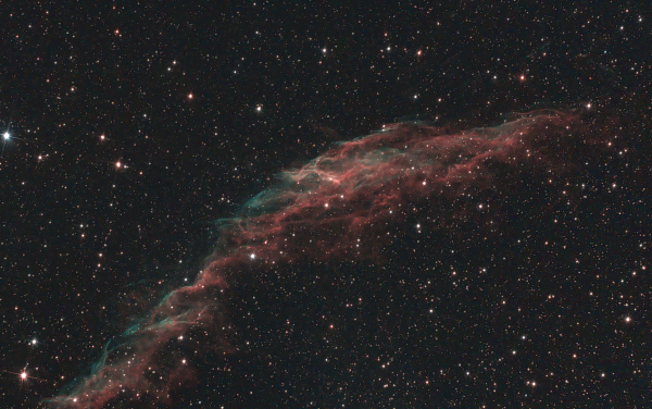 NGC 6992  часть - астрофотография