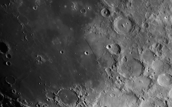 2016.02.17 Moon Straight Wall - астрофотография