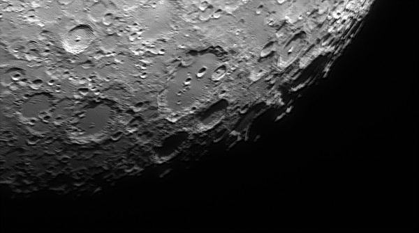 The Moon - Crater Clavius and its surroundings - Astrophotography