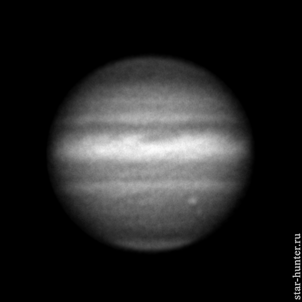 Jupiter in the line of methane, June 23, 2019, 21:58. - астрофотография