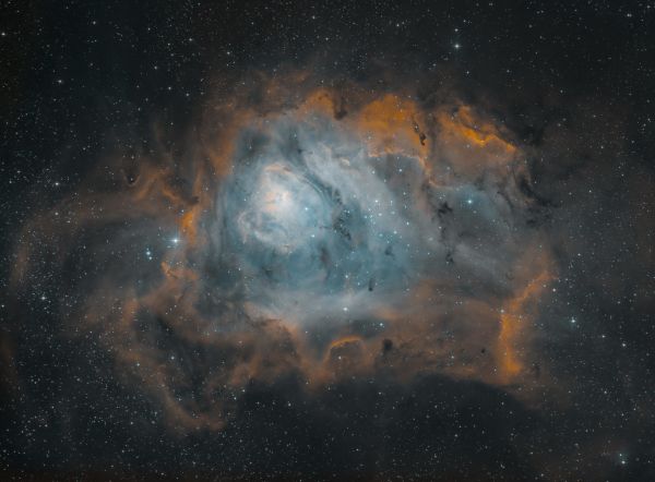 М8 Лагуна - астрофотография