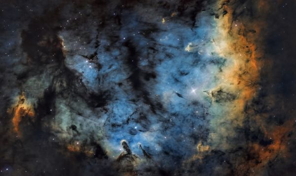 NGC7822 - астрофотография