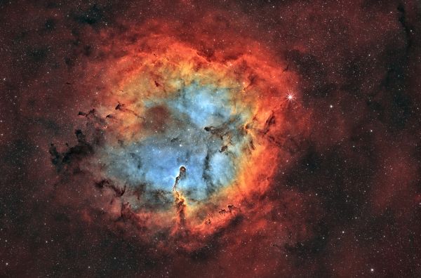 IC 1396 / SH2-131 Elephant's Trunk Nebula (SHO) - астрофотография
