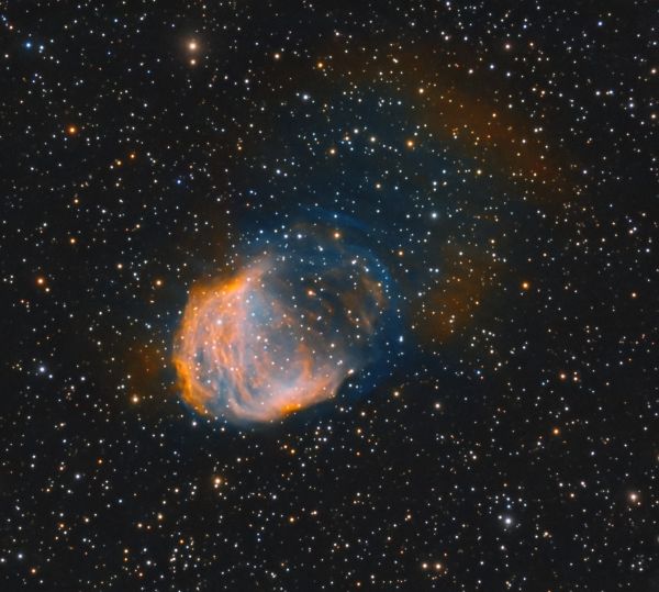 The Medusa Nebula, Abell 21 (PK205+14.1, Sh2-274) - астрофотография