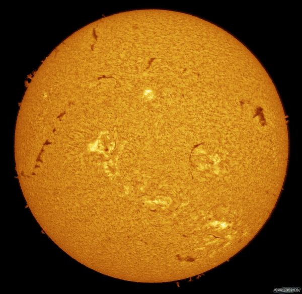 The chromosphere of the Sun. - Astrophotography
