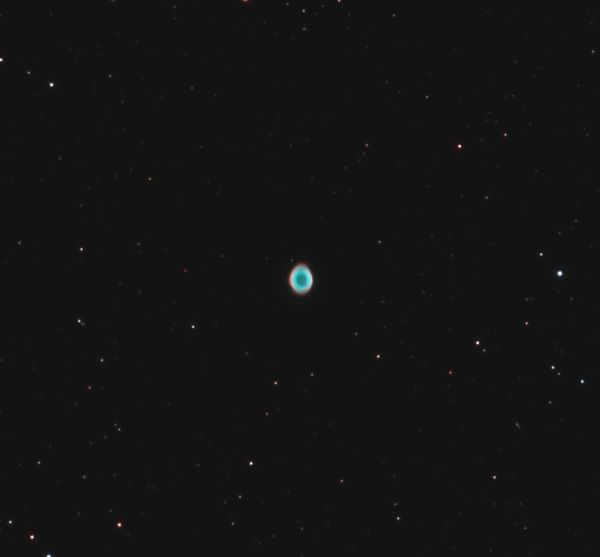 M57 (The Ring Nebula) - астрофотография