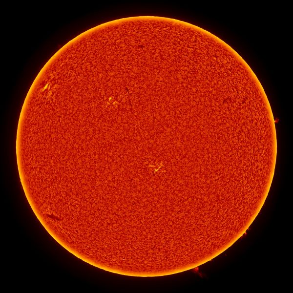 2018.05.09 Sun H-Alpha - астрофотография