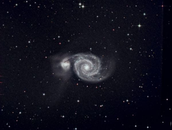 M51 - Whirlpool Galaxy - Astrophotography