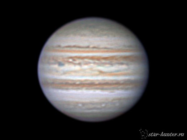 Jupiter (15 oct 2012, 4:08) - астрофотография