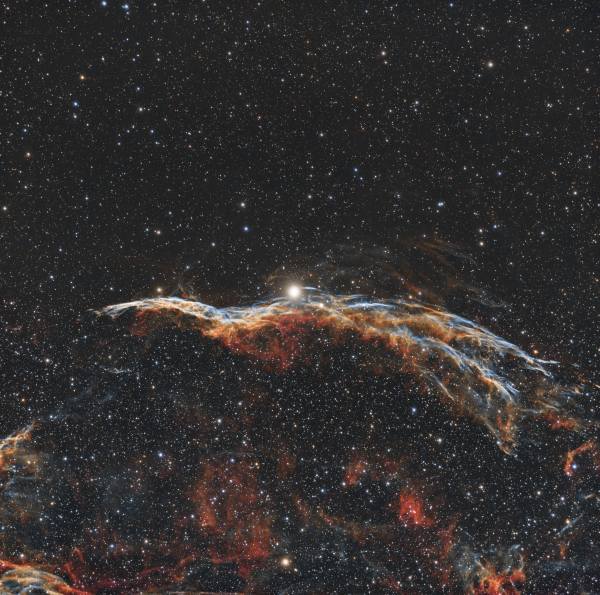 Witch's Broom - NGC 6960, LBN 191 - астрофотография