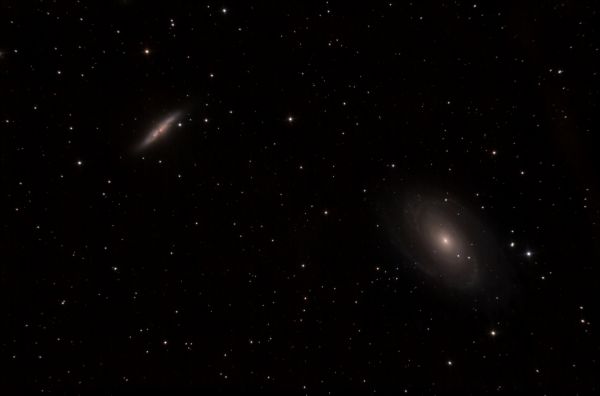 M81&M82 galaxies - астрофотография