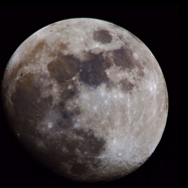 The moon - 30-3-2026 -93% - Astrophotography