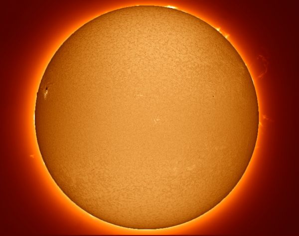 Солнце 18.03.2023   Активные зоны 3256.3251. - астрофотография