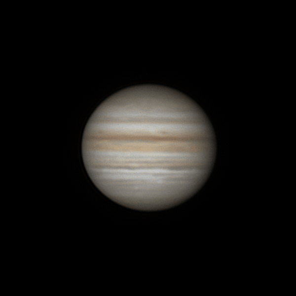 Анимация вращения Юпитера 10.07.21 - астрофотография