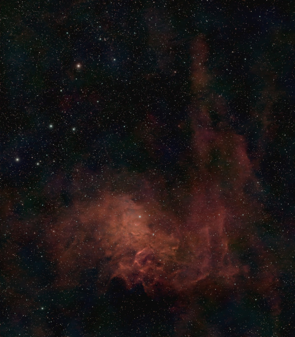 C31 - Flaming Star Nebula (IC405) - Astrophotography